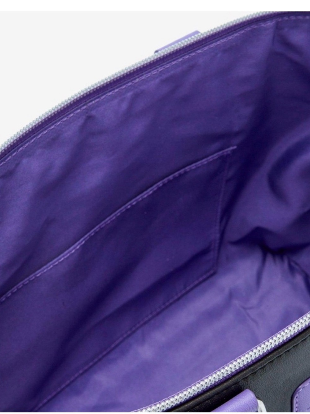 SALE PENDING 
Rare Villain Portraits Loungefly  Satchel Handbag - Purple - Picture 4 of 4